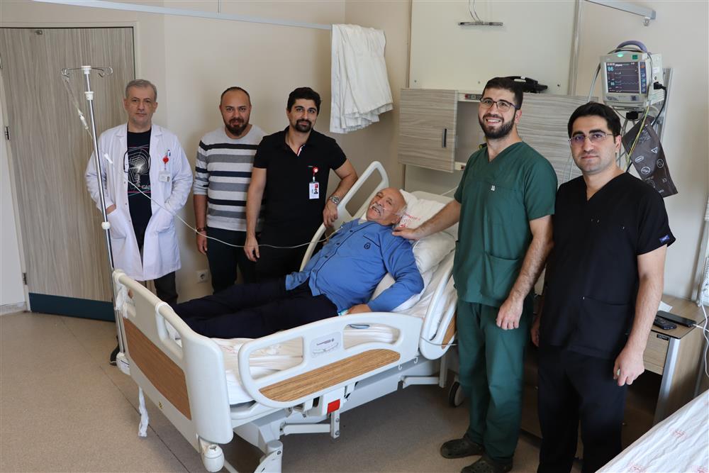Başarılı ameliyatla  sağlığına kavuştu