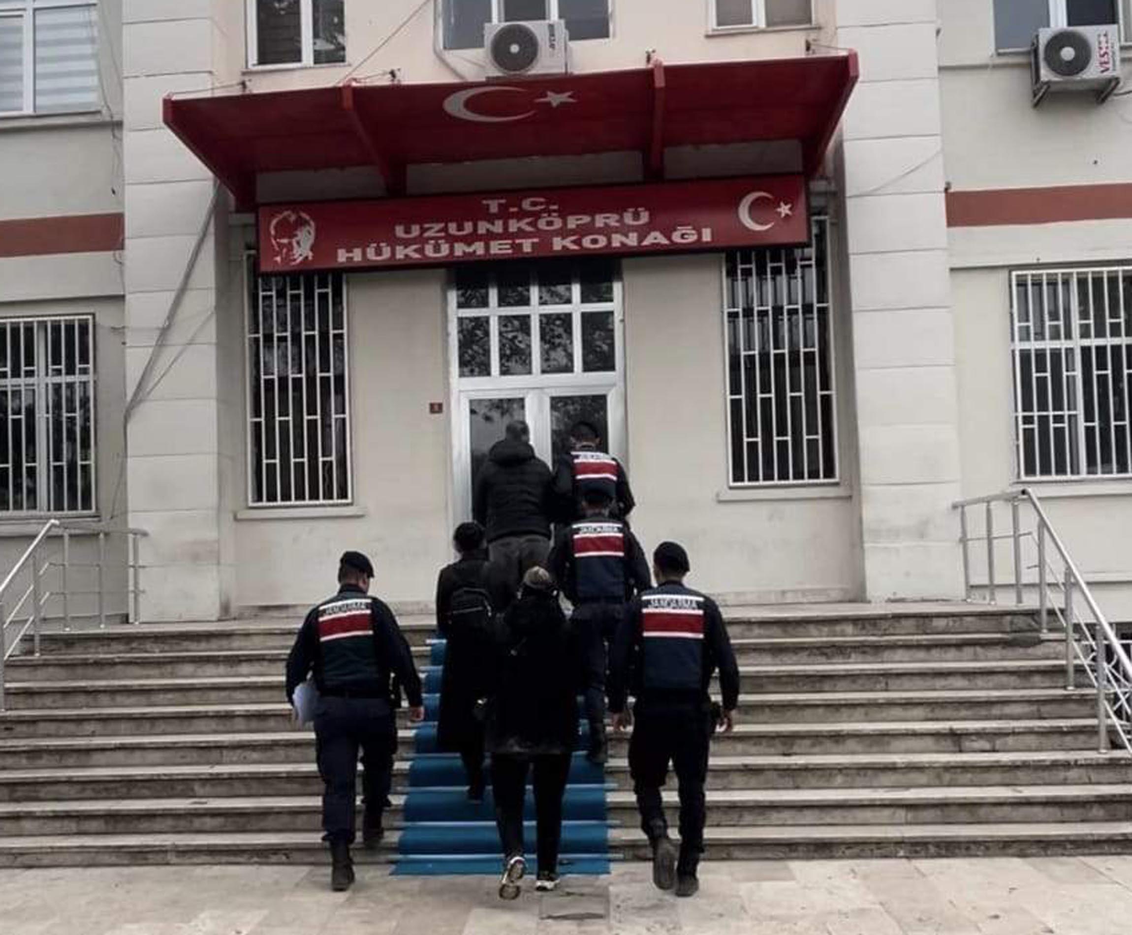 Sivas'ta aranan firari komiser Edirne'de yakalandı!