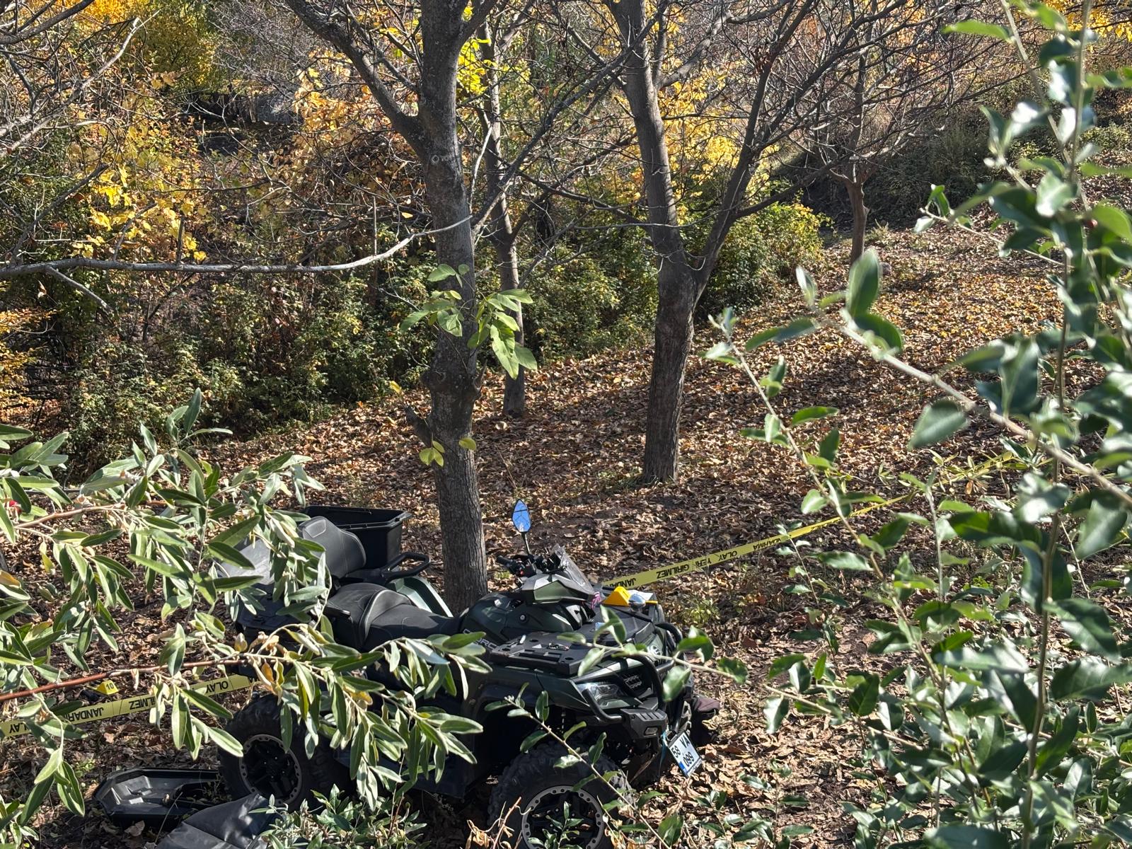 Sivas'ta devrilen ATV'nin altında kalan sürücü öldü