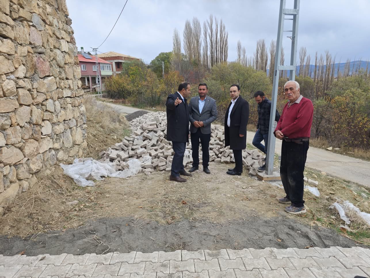 Gölova Kaymakamı Kahveci, altyapı çalışmalarını inceledi