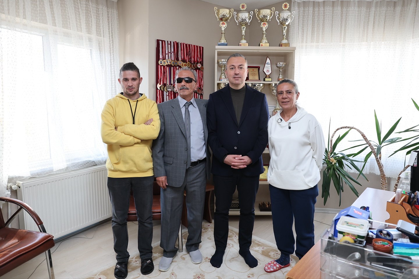 Uzun’dan engelli sporculara tam destek