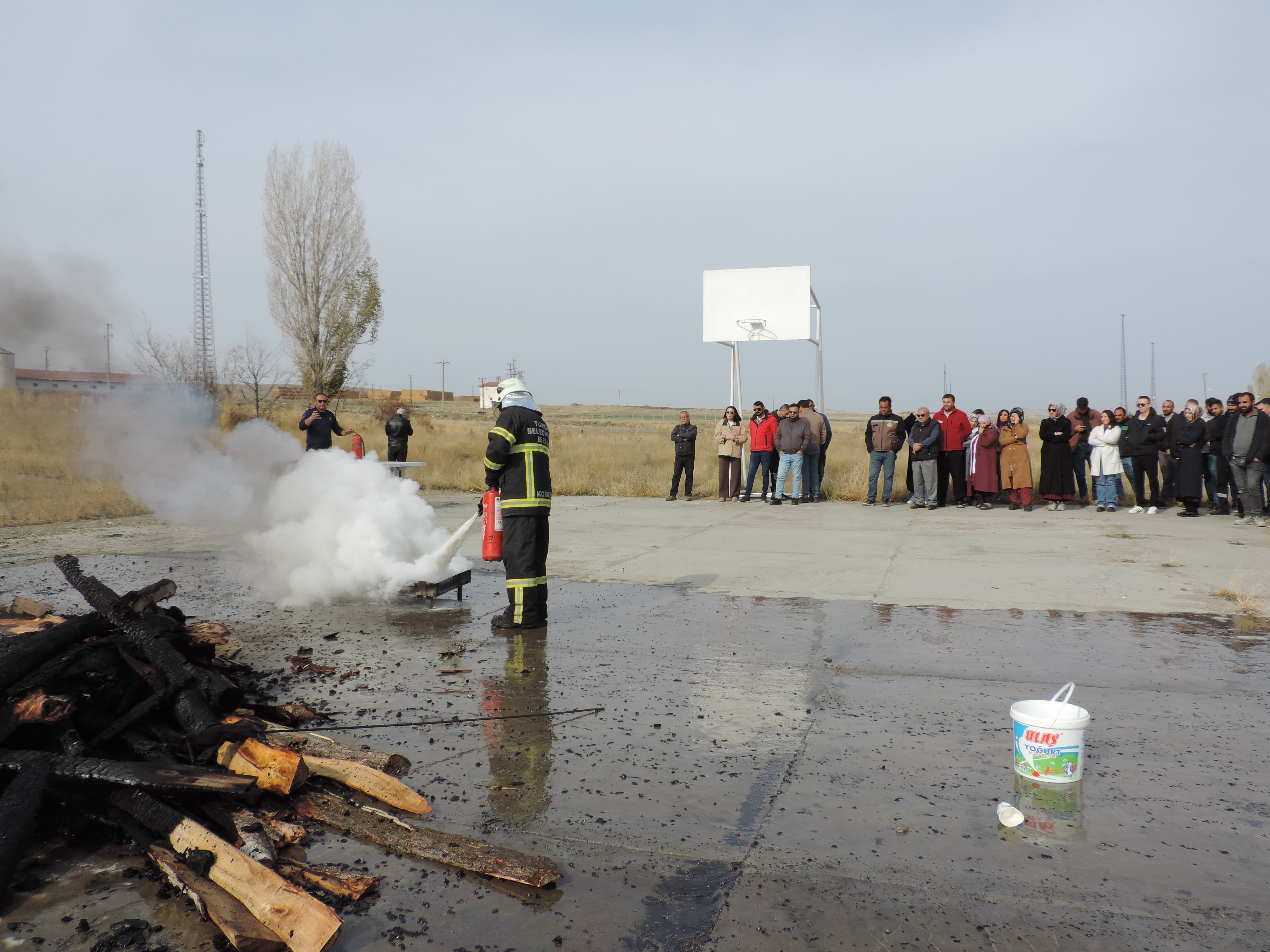 Sivas'ta Yangın Tatbikatı Gerçekleştirildi