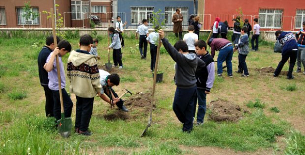 Çubuk´un Anısına 18 Adet Fidan Dikildi