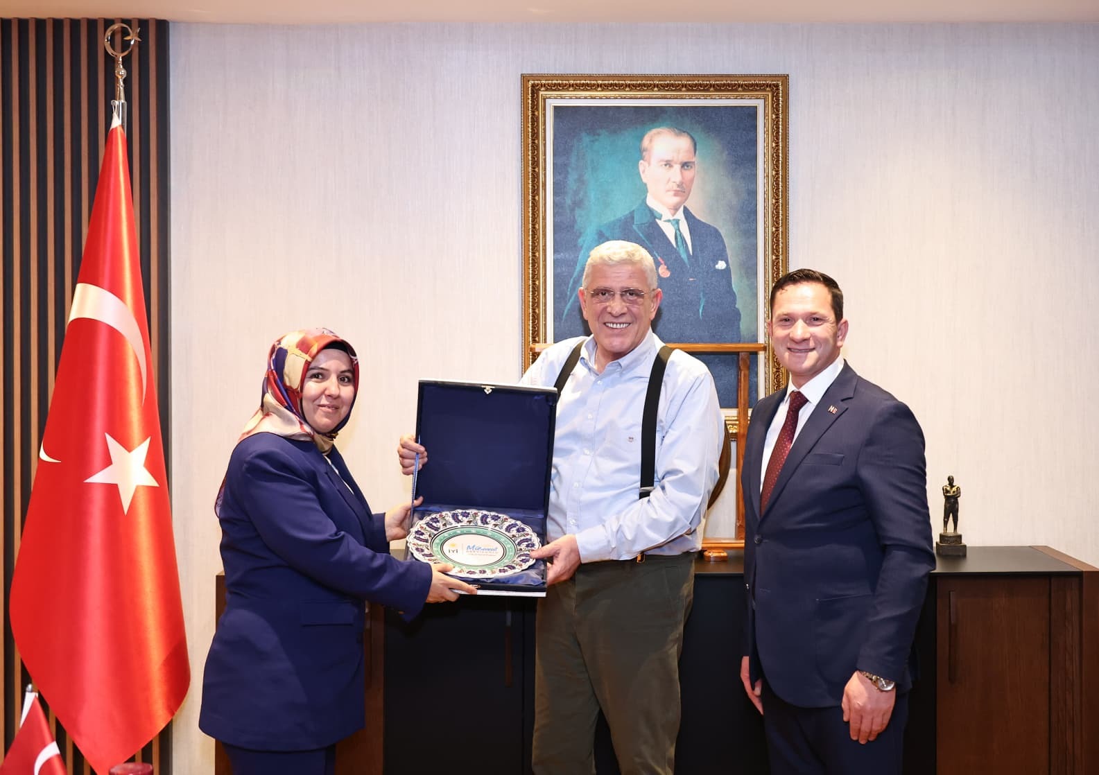 İYİ Parti Genel Merkezi’nde Koyulhisar Gündemi