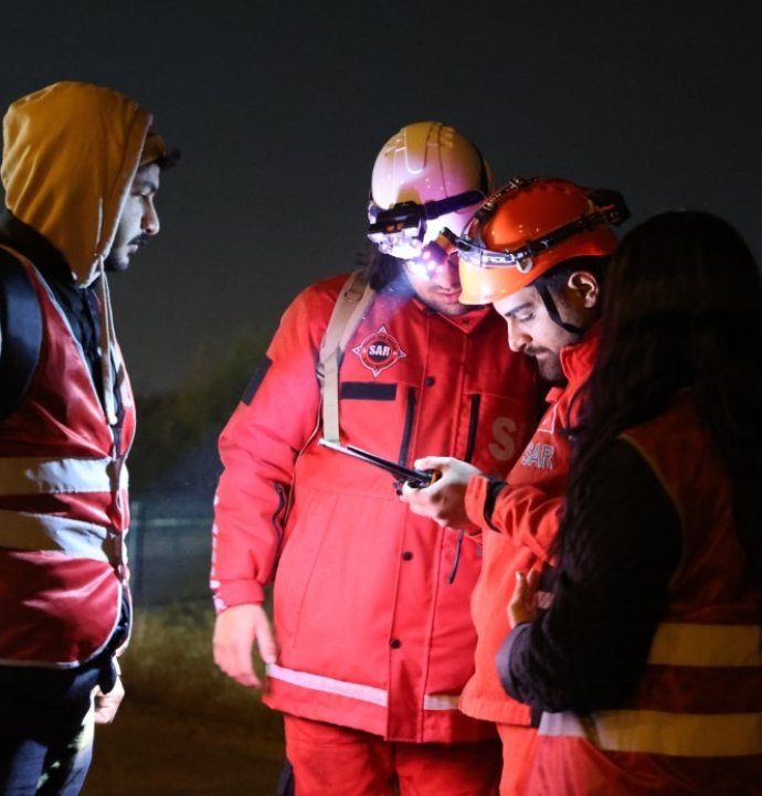 Kayıp otizmli çocuğu arama çalışmaları gece boyunca sürdü