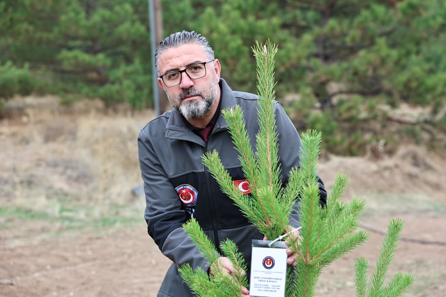 Sivas’ta şehitler adına fidan dikildi