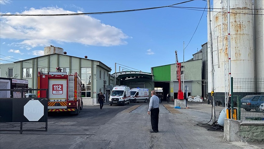 Yağ fabrikasında patlama: 10 yaralı