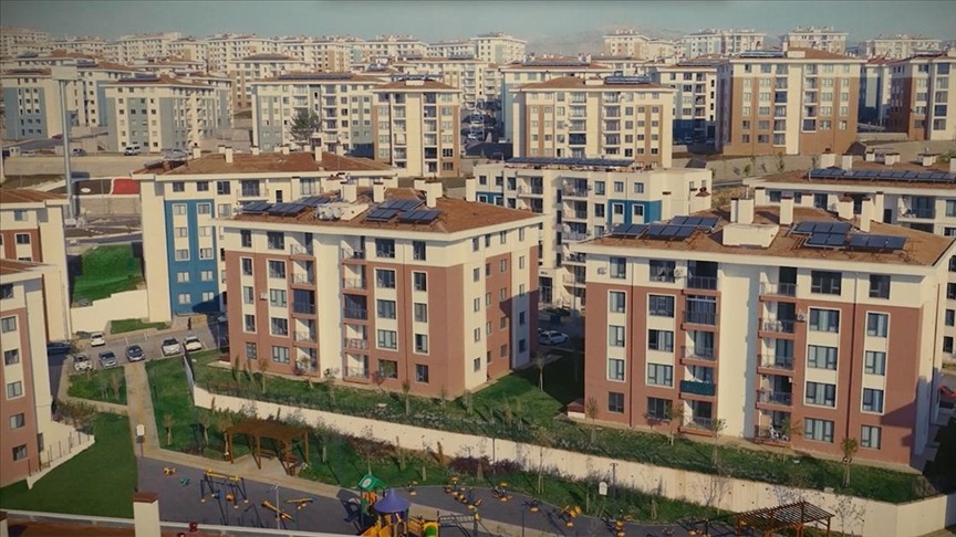 Deprem bölgesinde 350 bininci konut tamamlandı