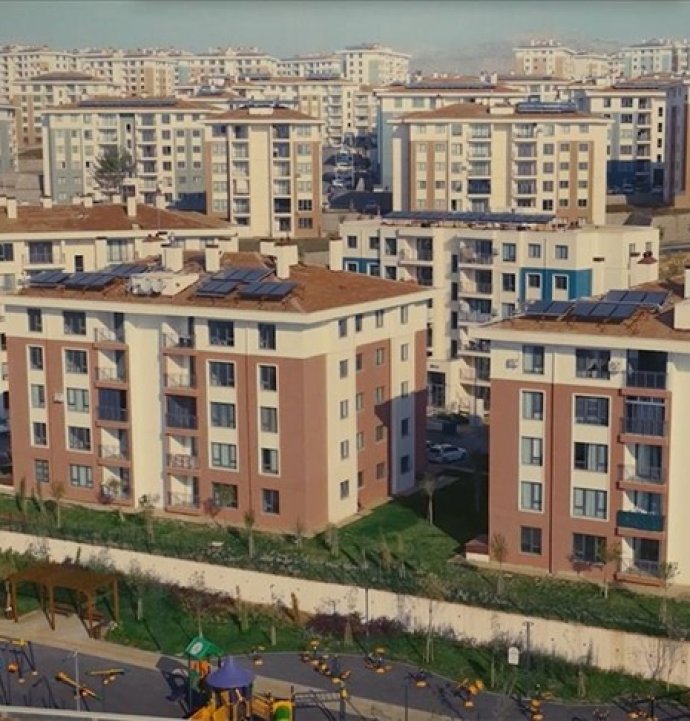 Deprem bölgesinde 350 bininci konut tamamlandı