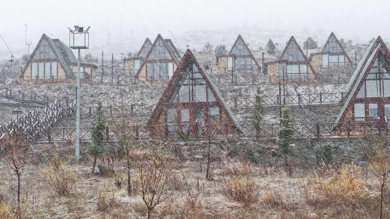 Yıldız Dağı’nda ilk kar heyecanı!