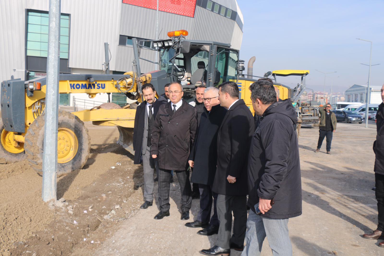 Bakan ziyareti öncesi kontrol