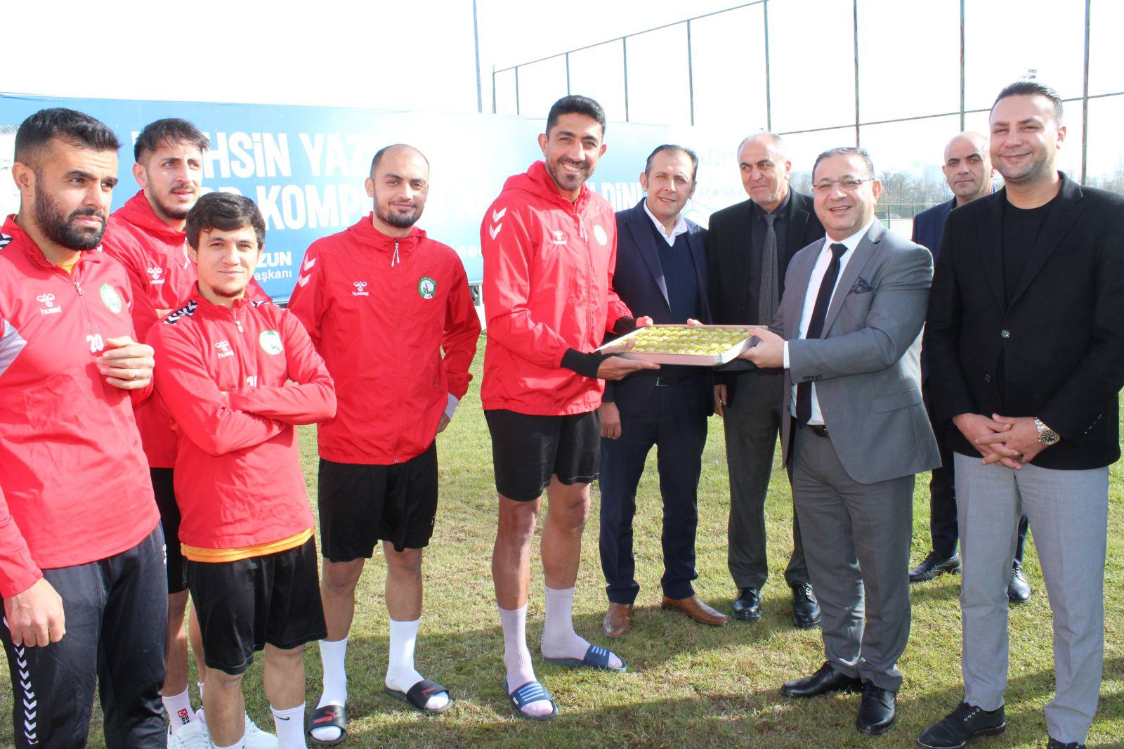 Mustafa Eken, Takıma Moral Verdi