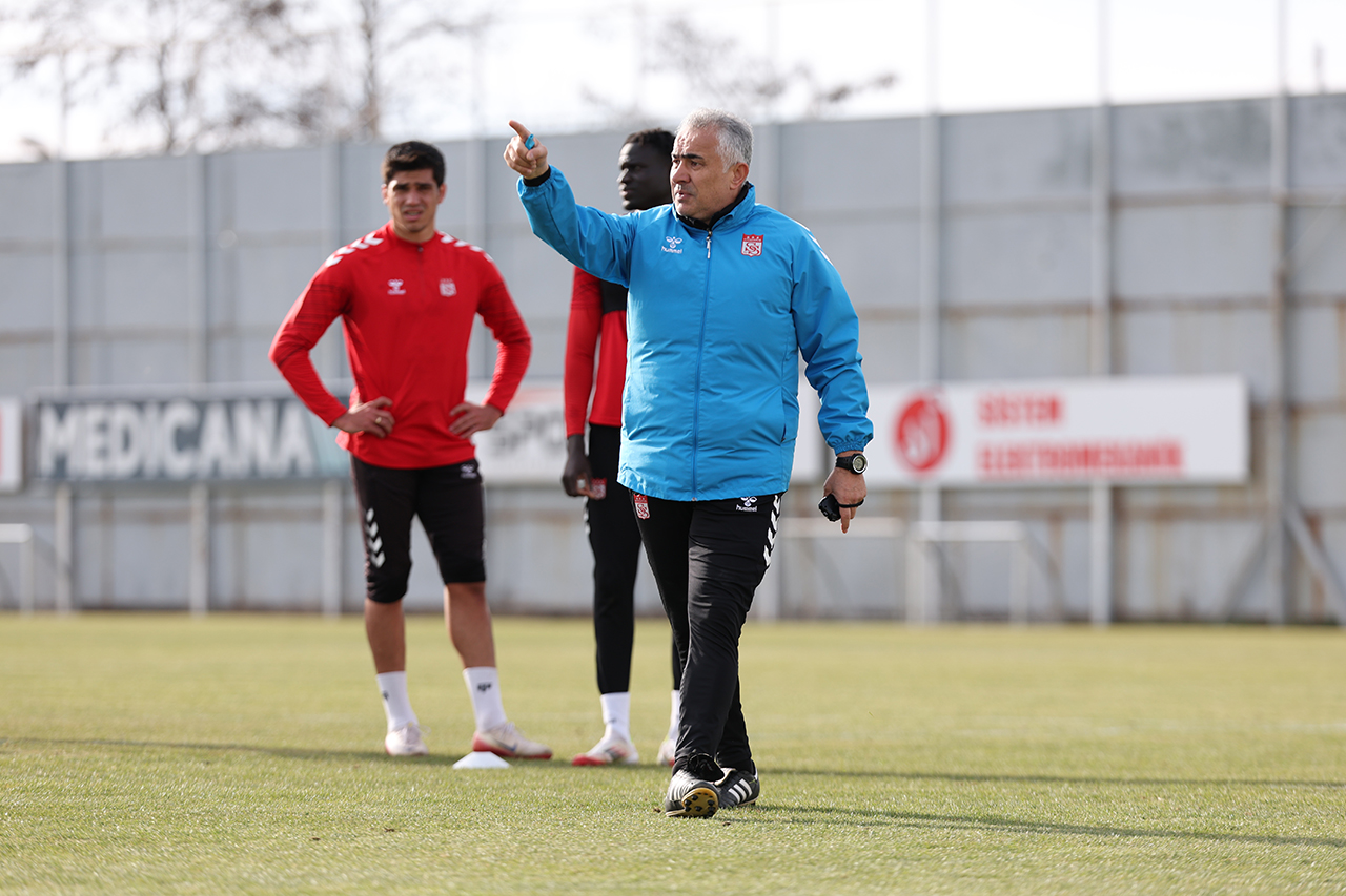 Sivasspor, Boluspor maçının hazırlıklarını sürdürdü