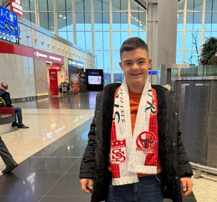 Miraç Eymen hayalleri için Sivas'ta!