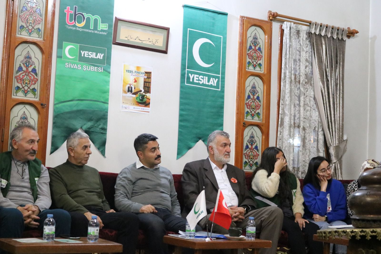 Fatih Erdoğan Yeşilay'a konuk oldu