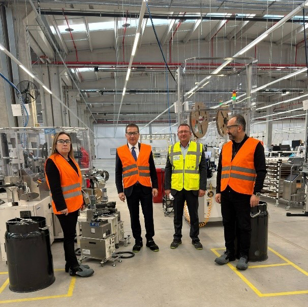 SCÜ Mühendislik Fakültesinden yeni fabrikaya yerinde ziyaret