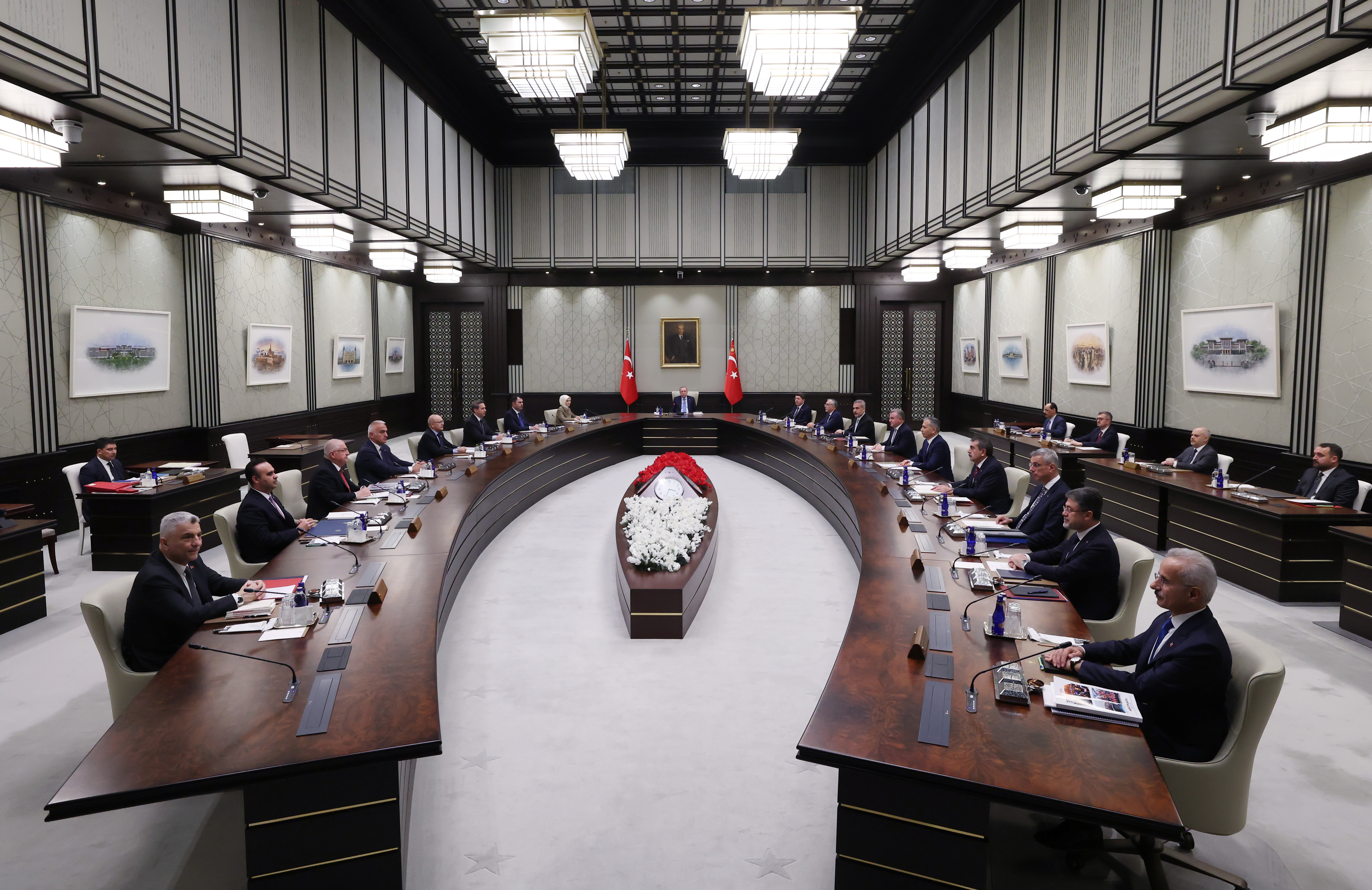 Cumhurbaşkanlığı Kabinesi toplandı