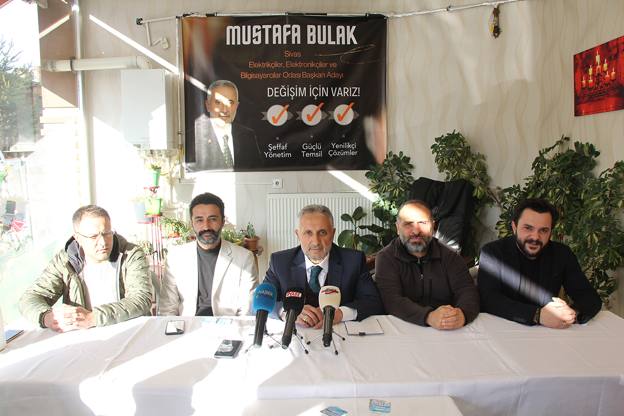 Elektronikçiler Odasında yenilikçi aday: Değişim için geliyoruz
