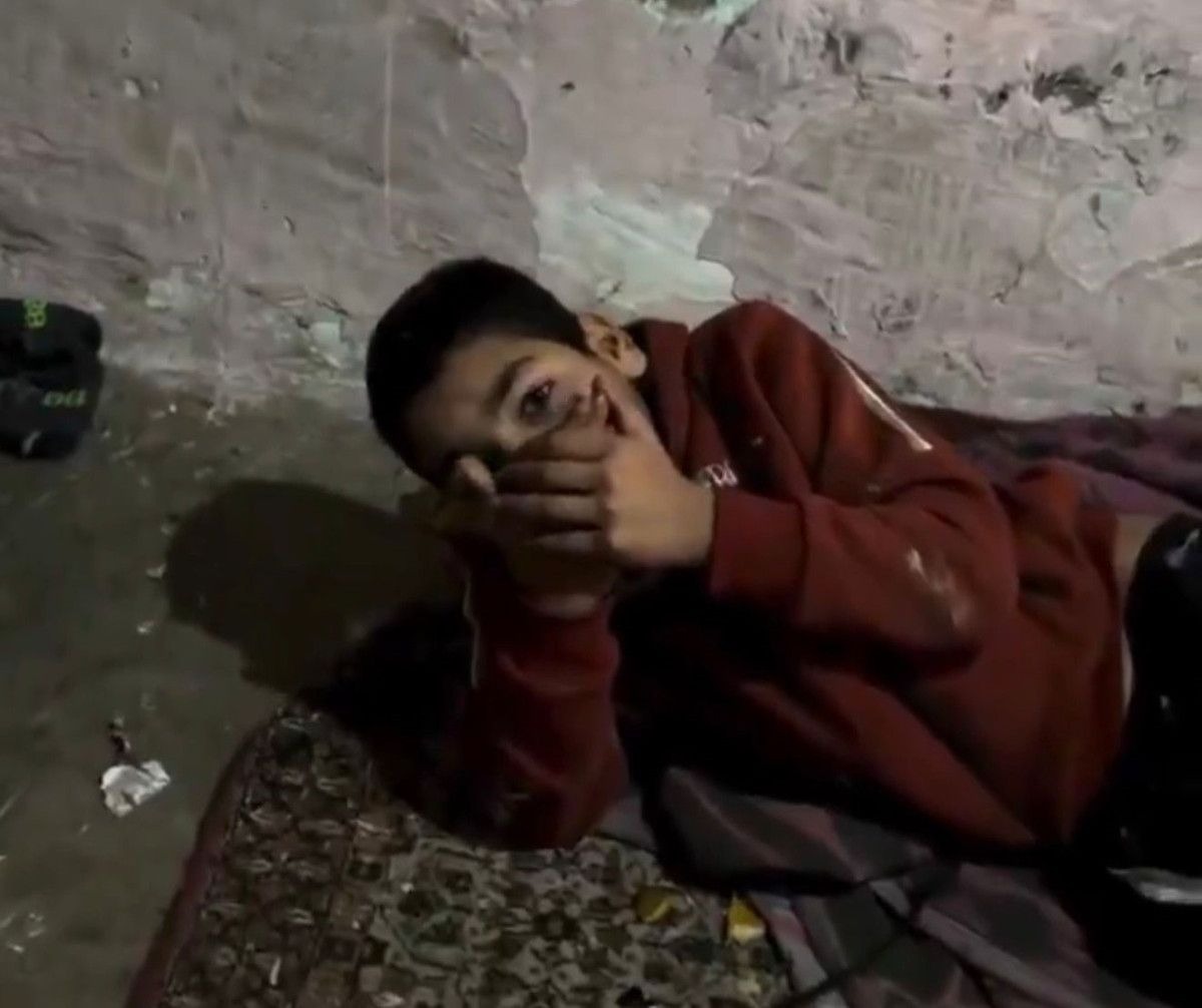 Kümeste yaşamaya mahkum edilen çocuklar kurtarıldı