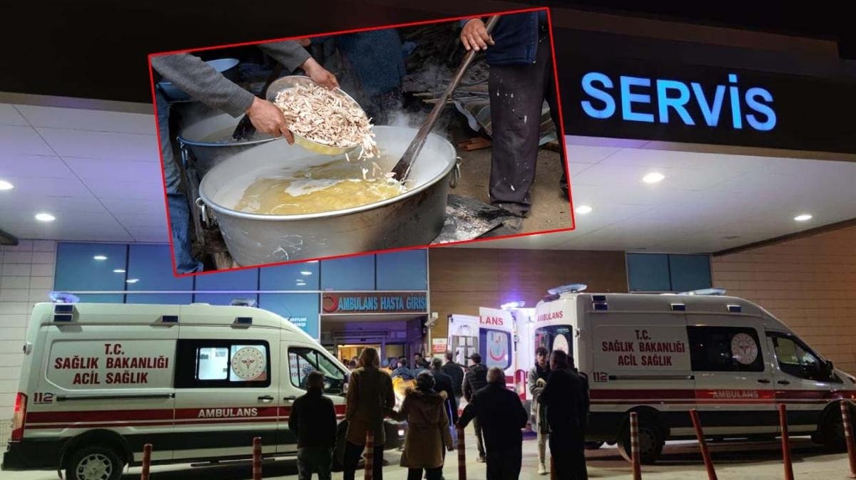 Tavuk-pilav yiyen 30 kişi hastanelik oldu!