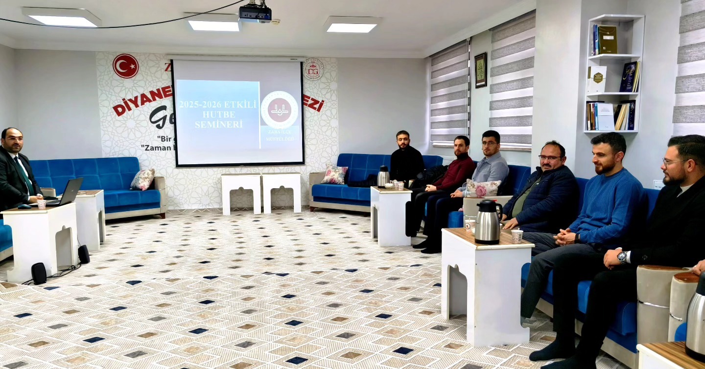 Zara’da din görevlilerine “Etkili Hutbe” eğitimi başladı
