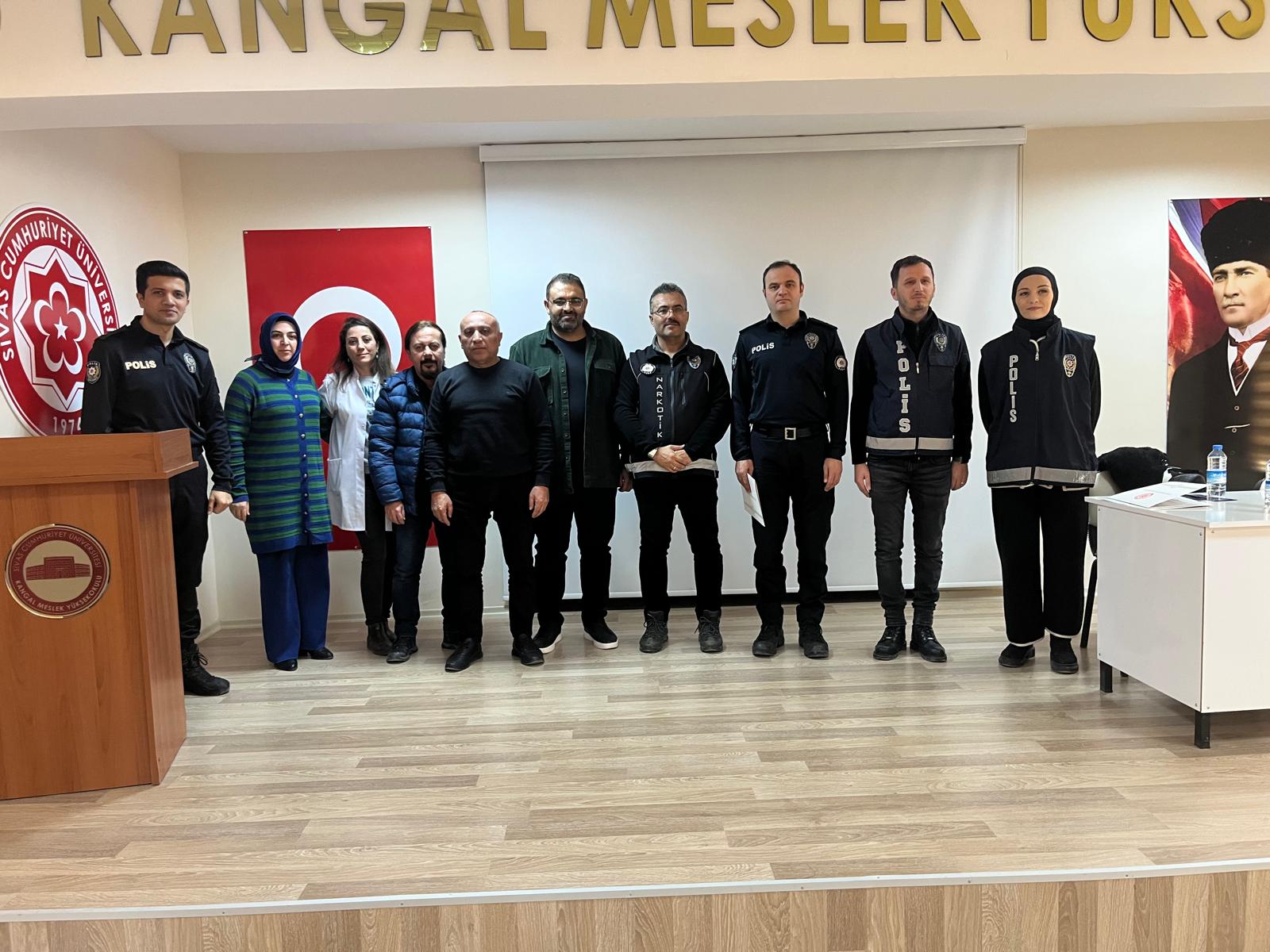 Kangal’da bağımlılıkla mücadele konferansı