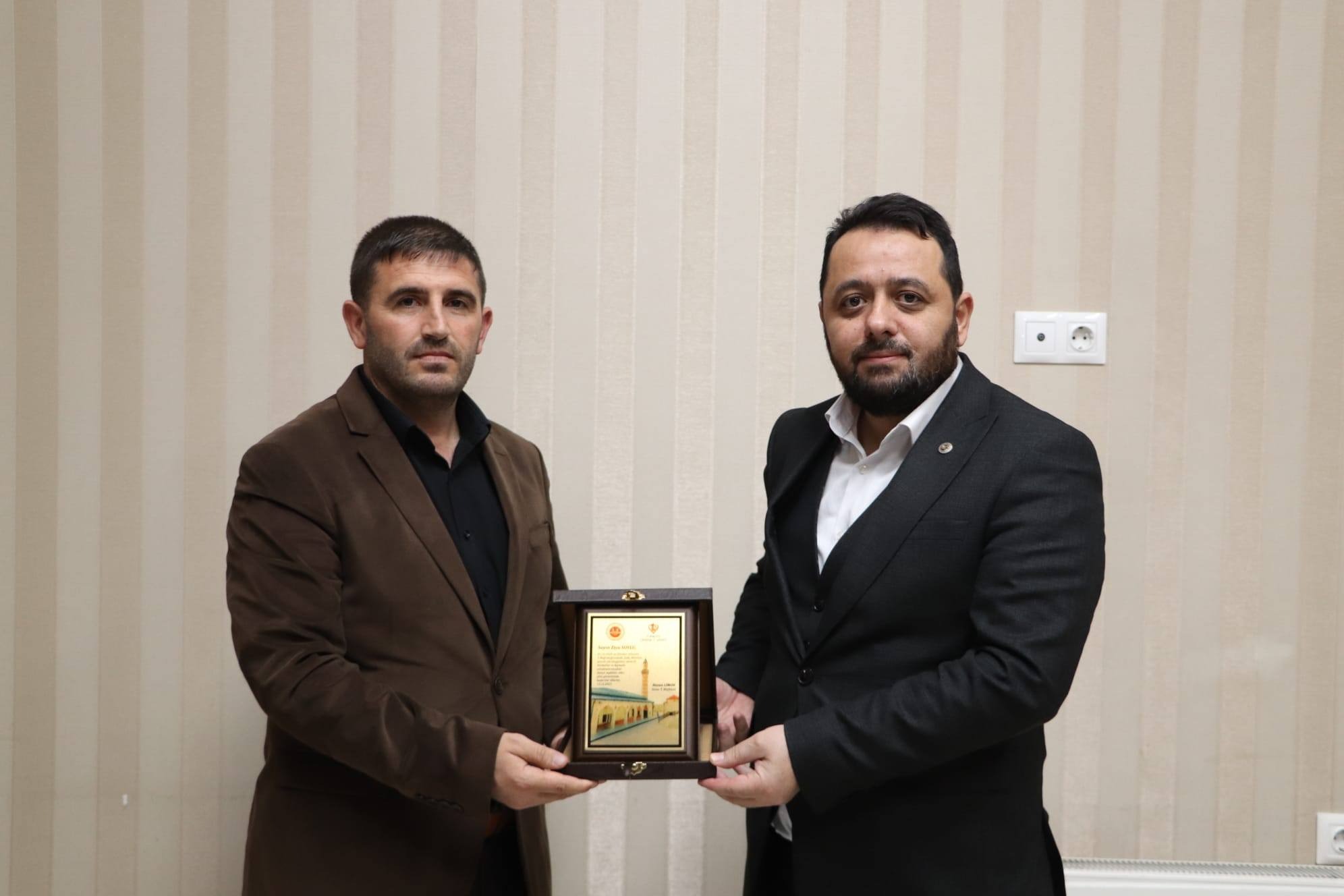 Sivas'ta Şube Müdürü Ziya Soylu’ya veda programı düzenlendi