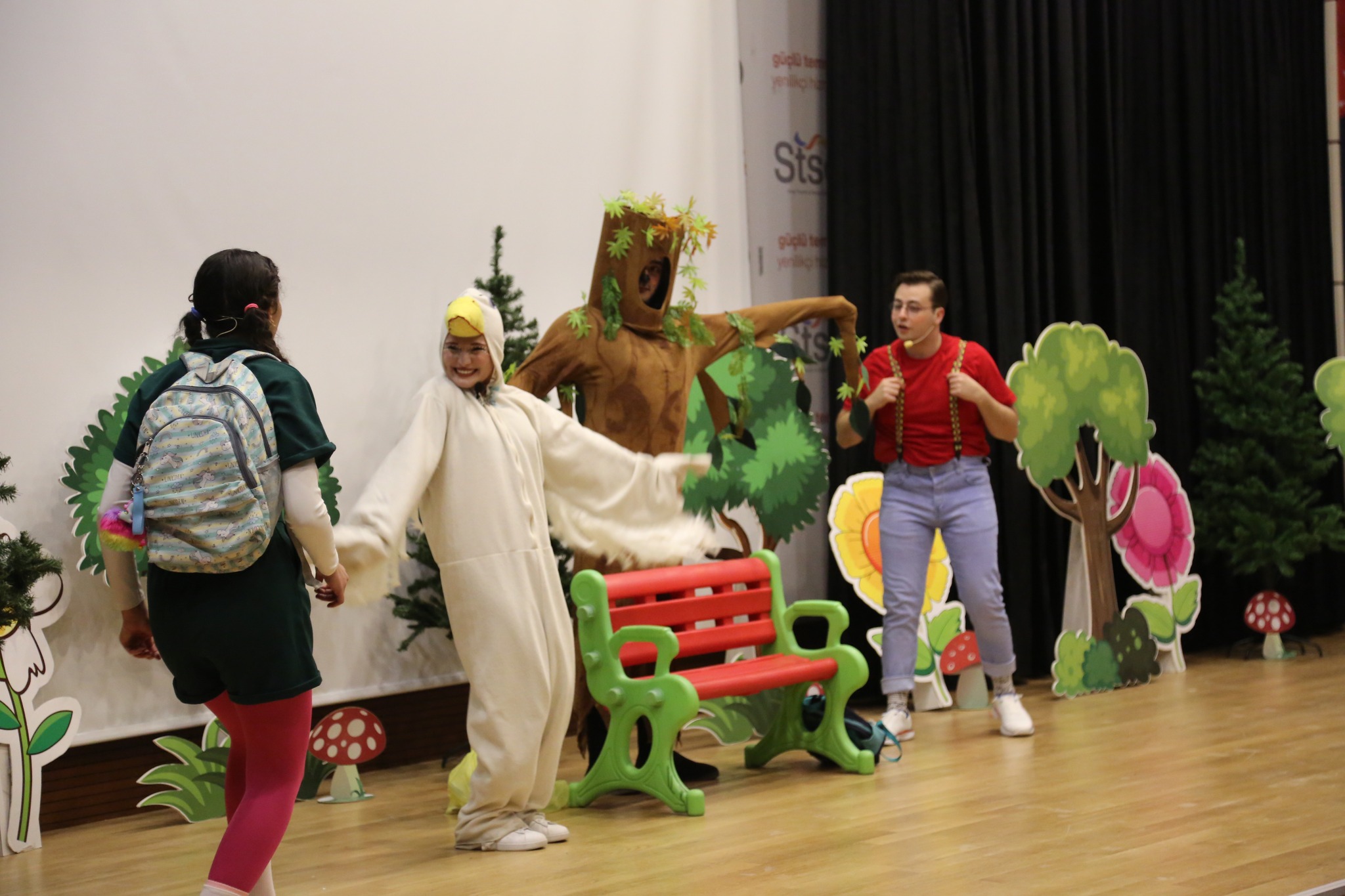 Hem eğlendi hem öğrendiler