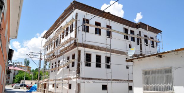Akaylar Konağı Restore Ediliyor