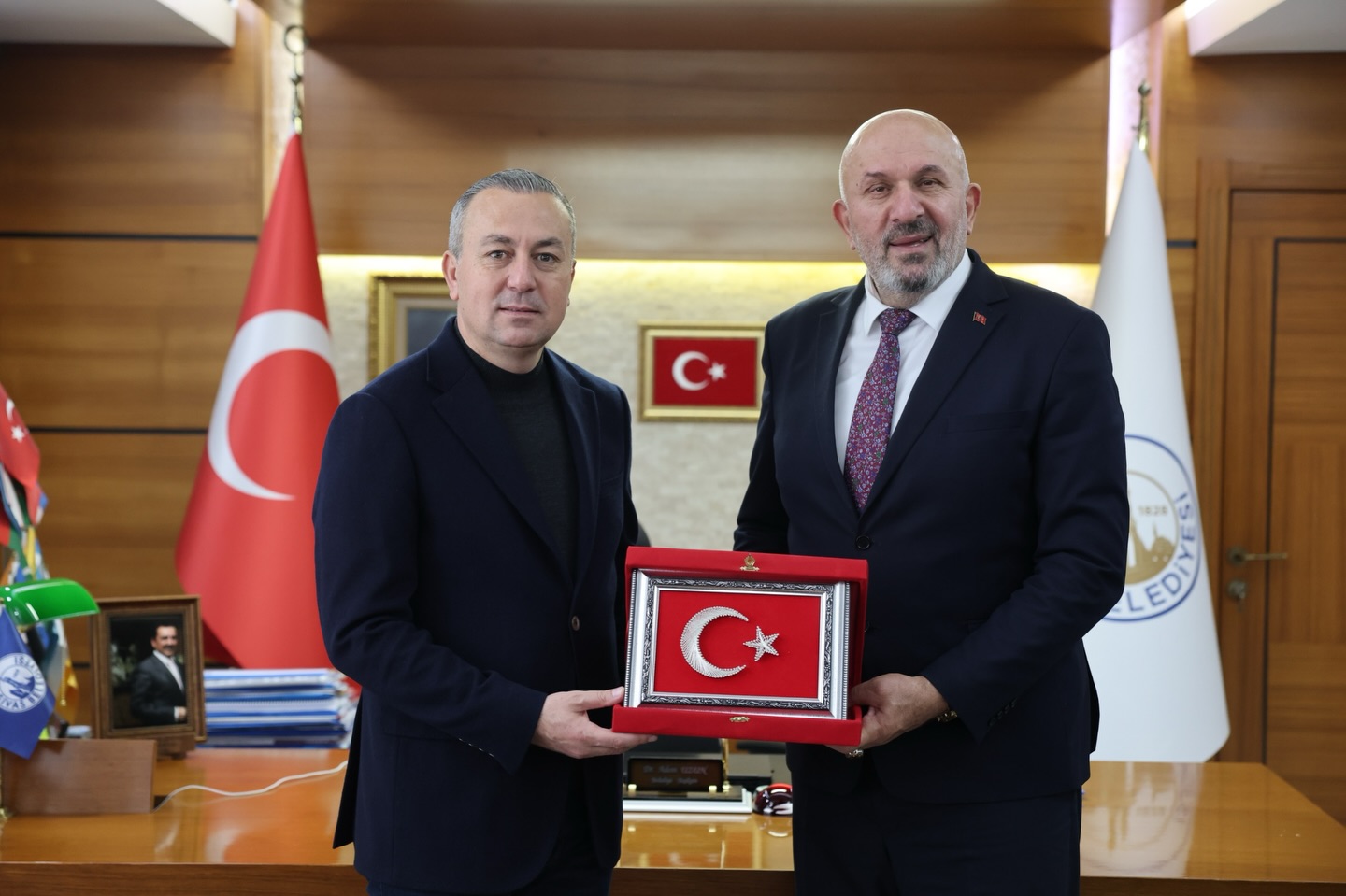 Muhtarlardan Başkan Uzun’a ziyaret