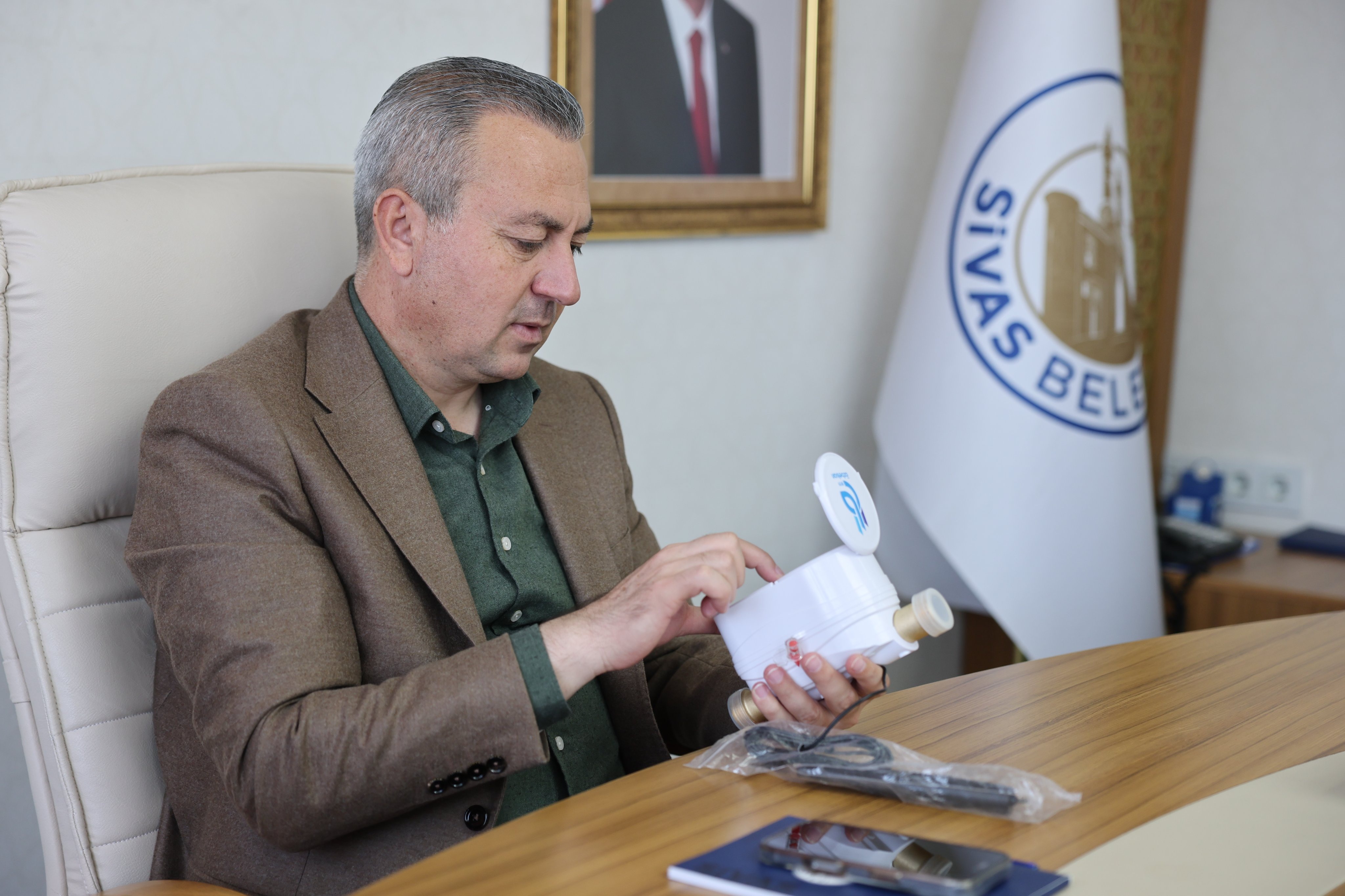 Sivas’ta akıllı su sayaçları projesinde son durum değerlendirildi