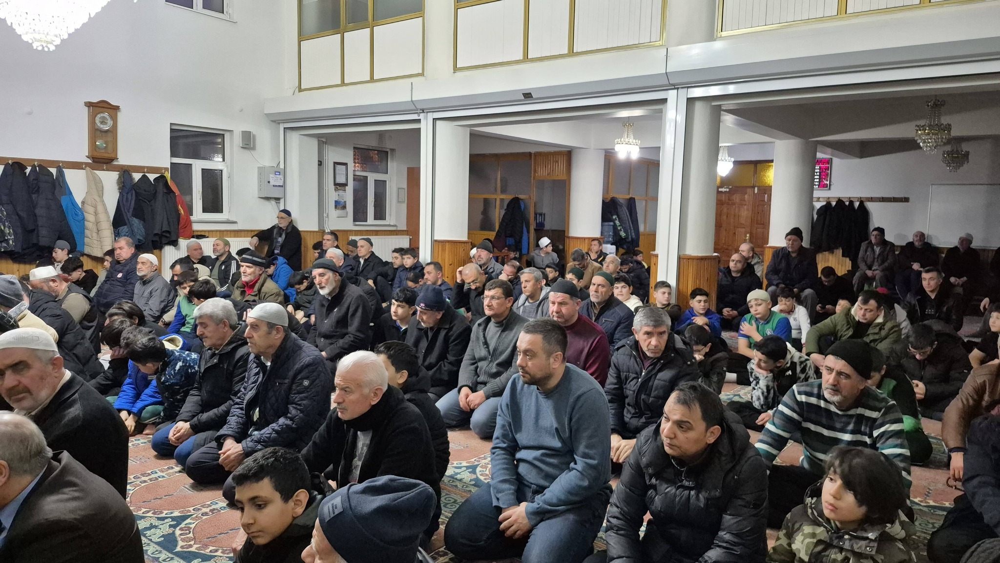 Sabah namazında manevi buluşma