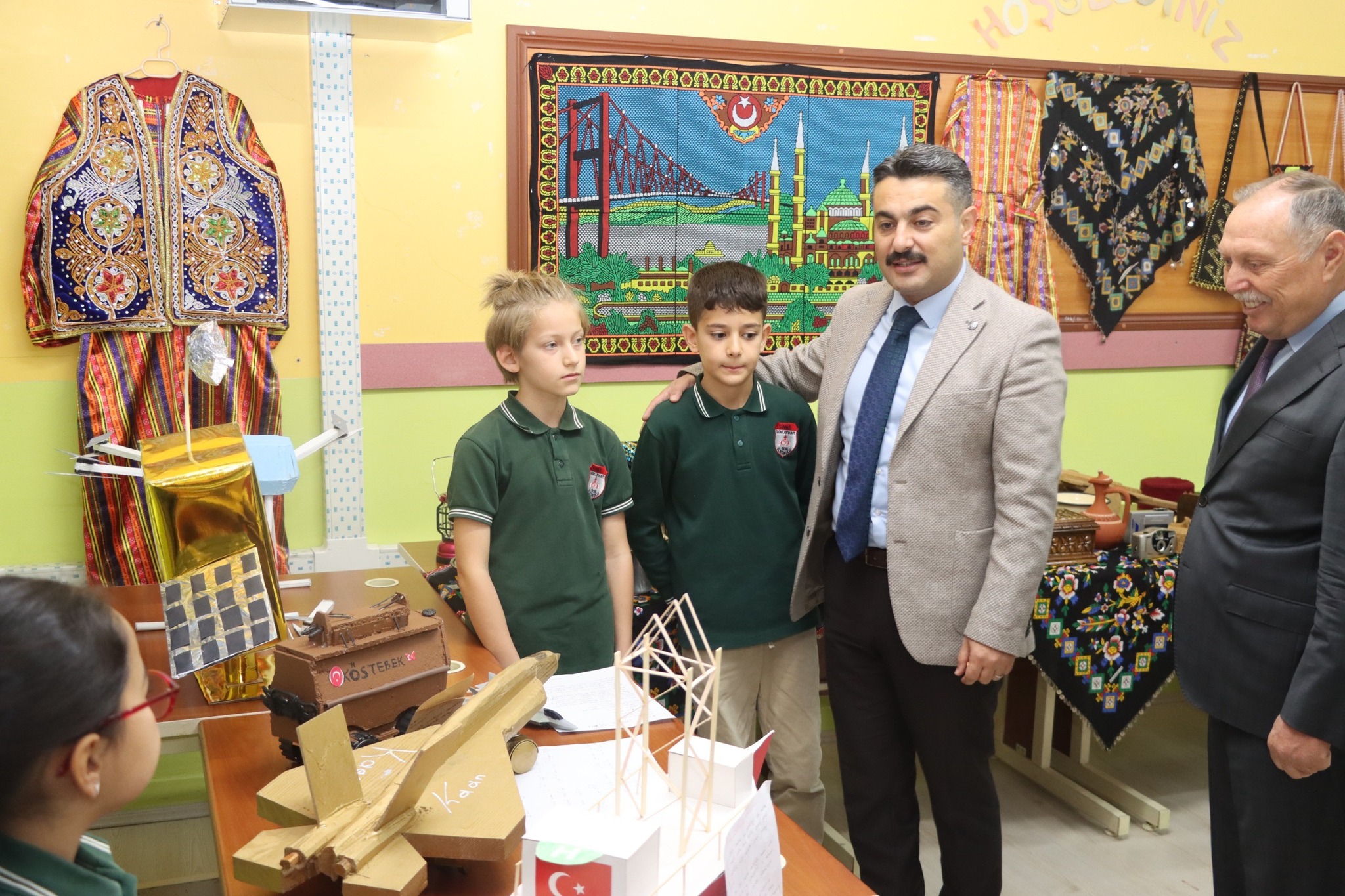 Dumlupınar İlkokulunda yerli malı bilinci aşılandı