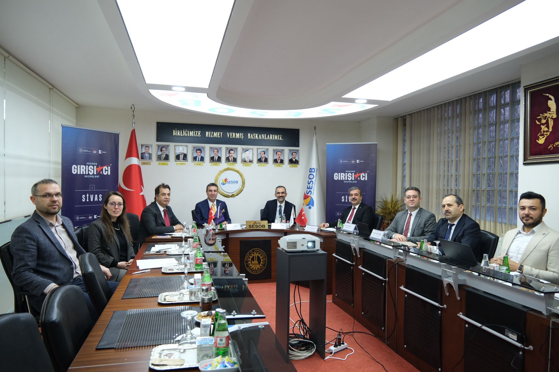 KOSGEB Girişimci Destek Programı jürisi Sivas’ta toplandı