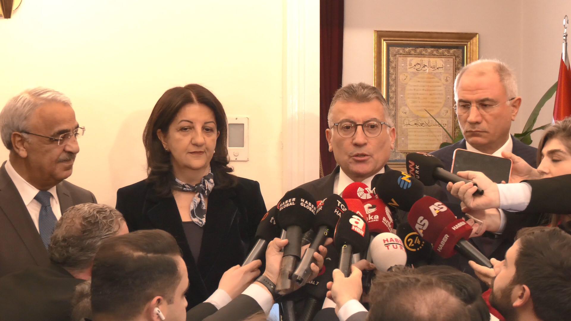 Sivaslı vekil Güler, DEM ziyareti sonrasına konuştu