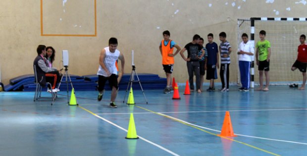 SPOR LİSESİ YETENEK SINAVLARI BAŞLADI