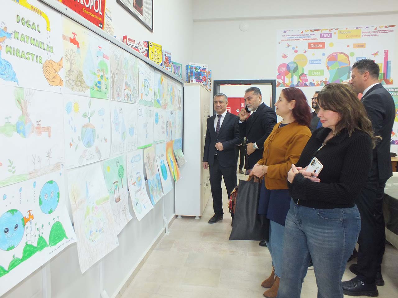 Sivas'ta "Su Seferberliği" temalı resim yarışması düzenlendi