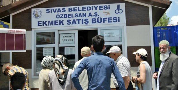 Özbelsan Ekmek Büfelerine Yoğun Talep