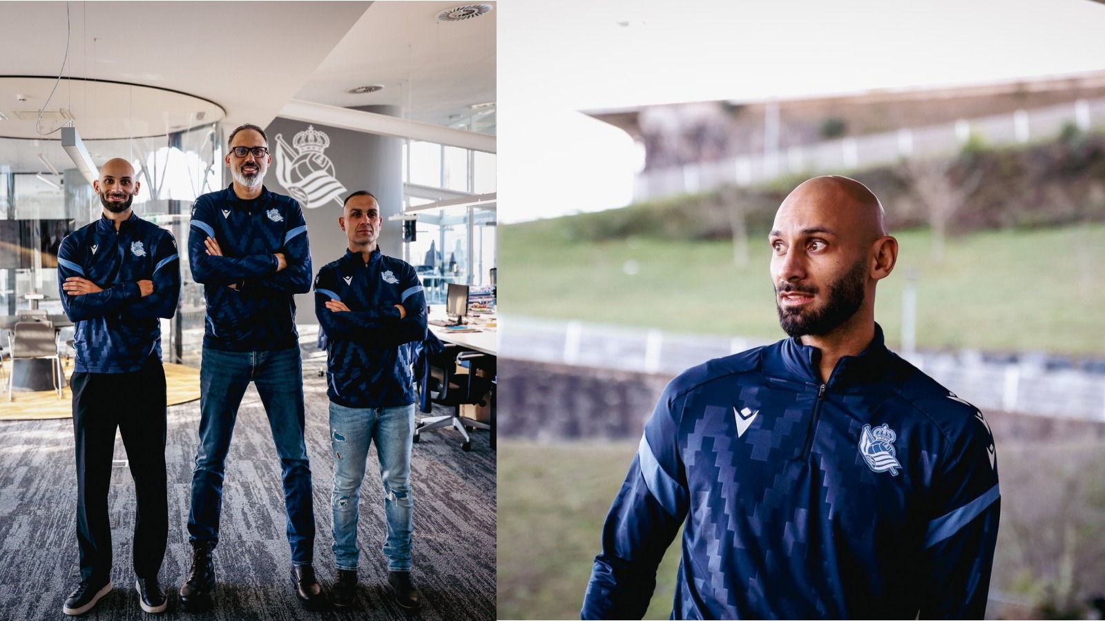 Eski Milli futbolcu Ömer Toprak, Real Sociedad teknik ekibinde