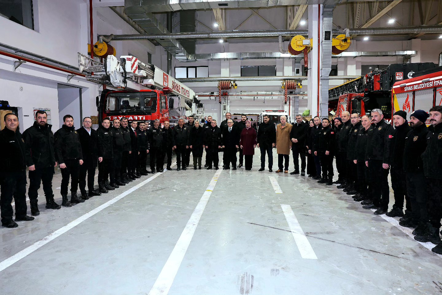 İtfaiye personeline moral ziyareti