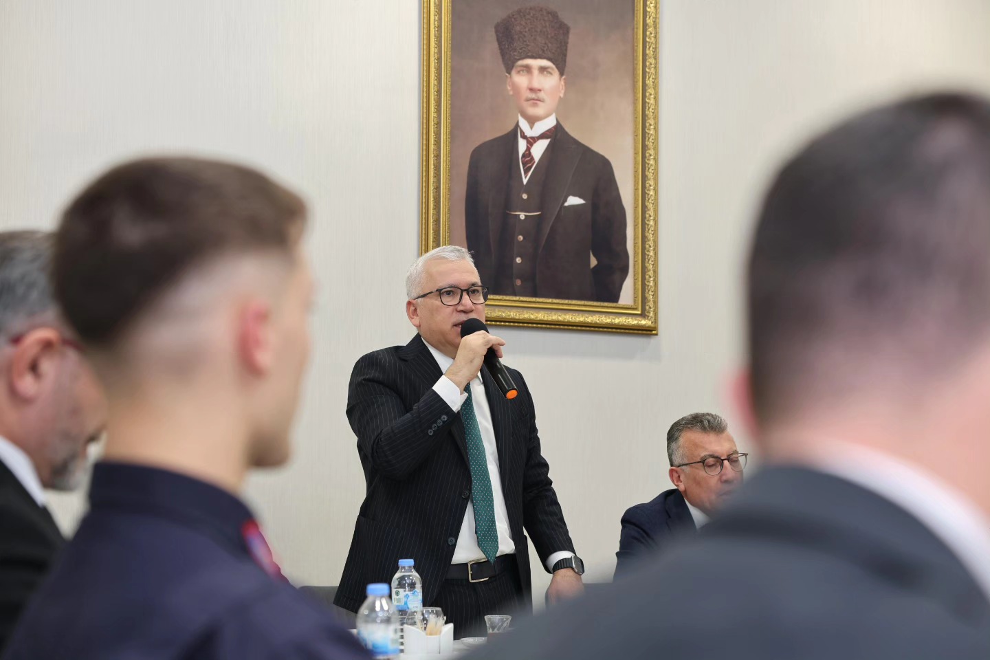 Jandarmaya yeni yıl ziyareti