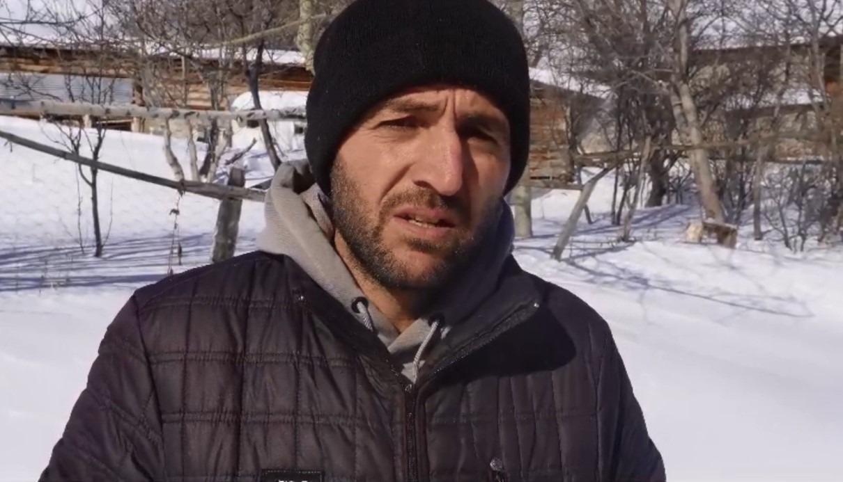 Çığ felaketinden kurtulan çoban o anları anlattı