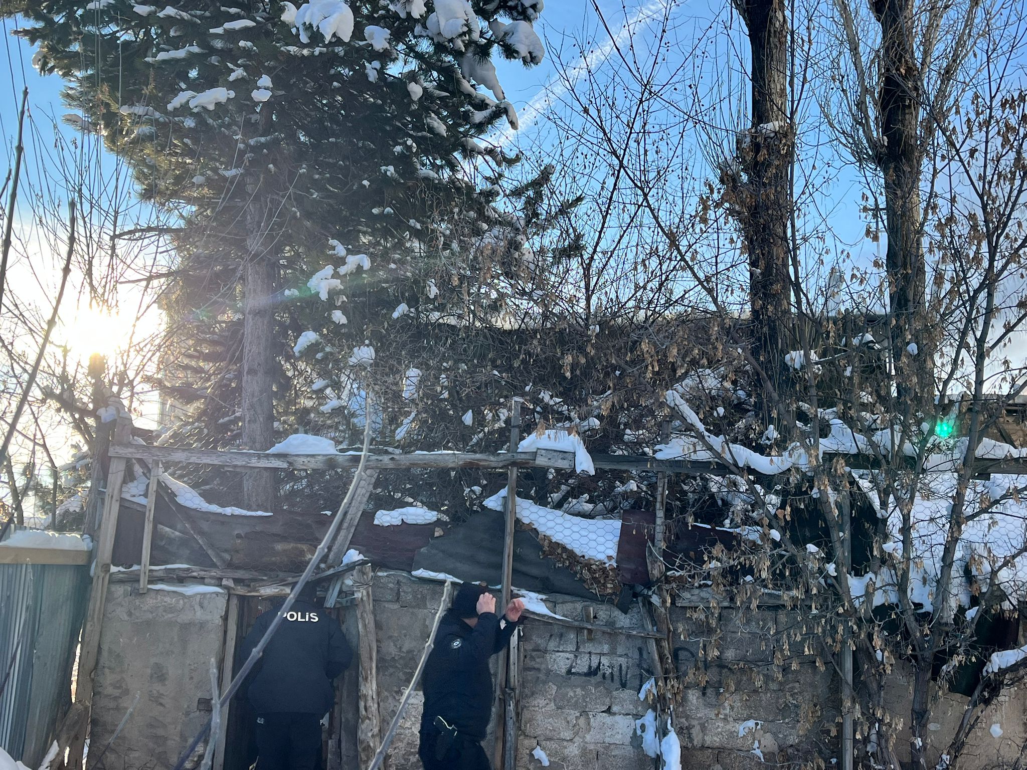 Sivas’ta müstakil evde yangın!