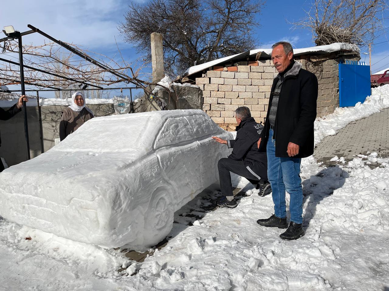 Sivas’ta yerlilik ve millilik kardan sanata dönüştü