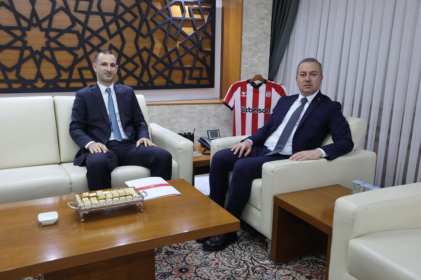 TSE ve esnaf temsilcilerinden Uzun’a ziyaret