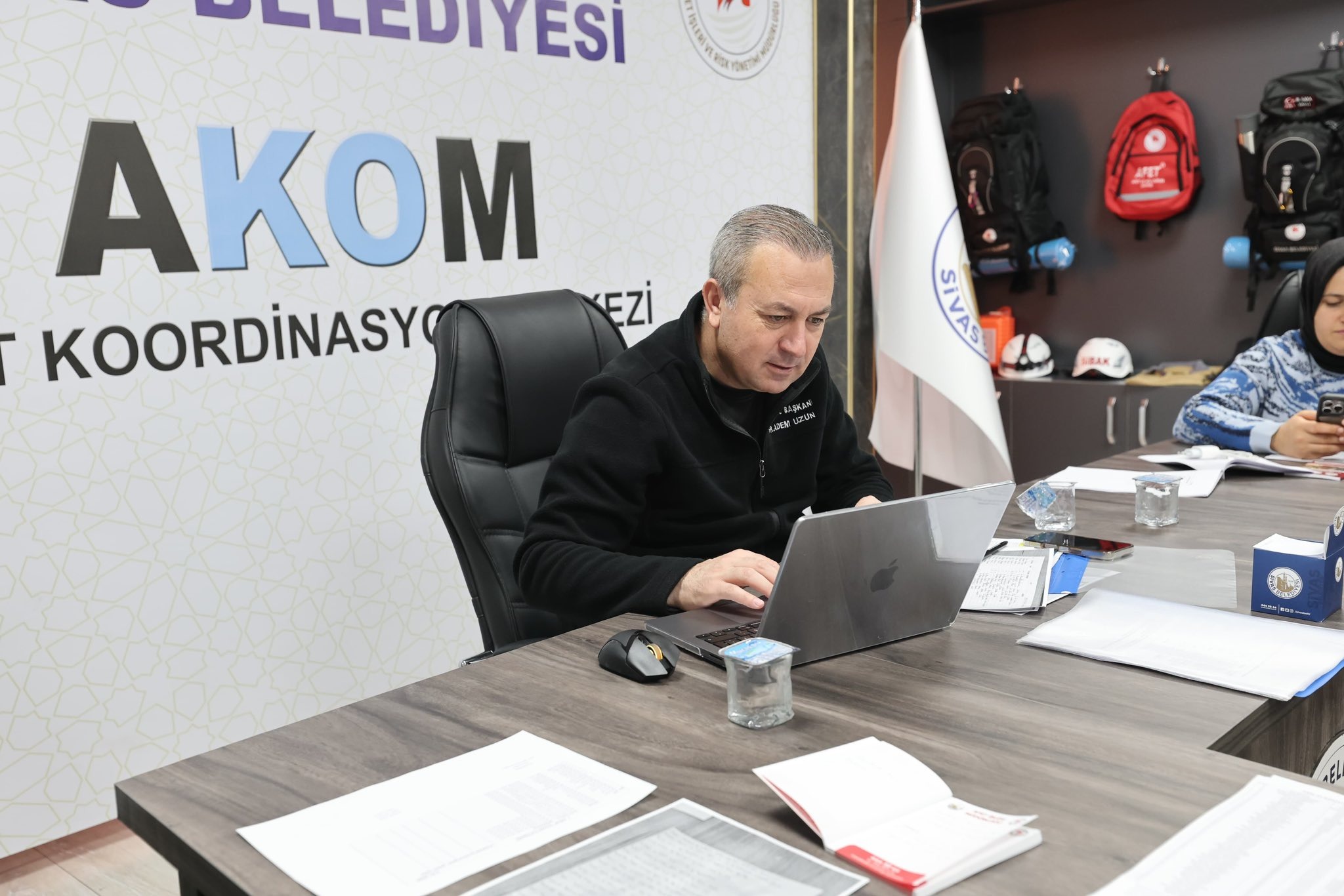 Sivas’ta şehir güvenliği AKOM’dan anbean takip ediliyor