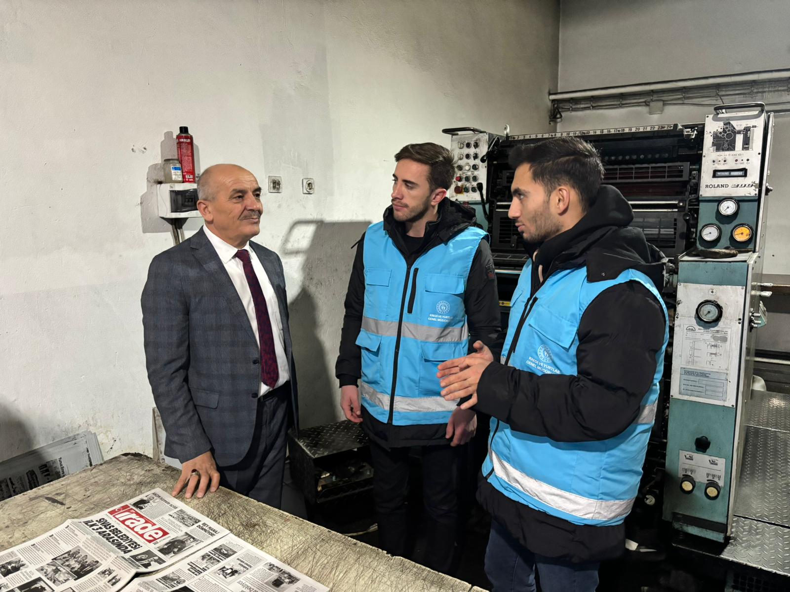 Yurt öğrencilerinden 10 Ocak ziyareti