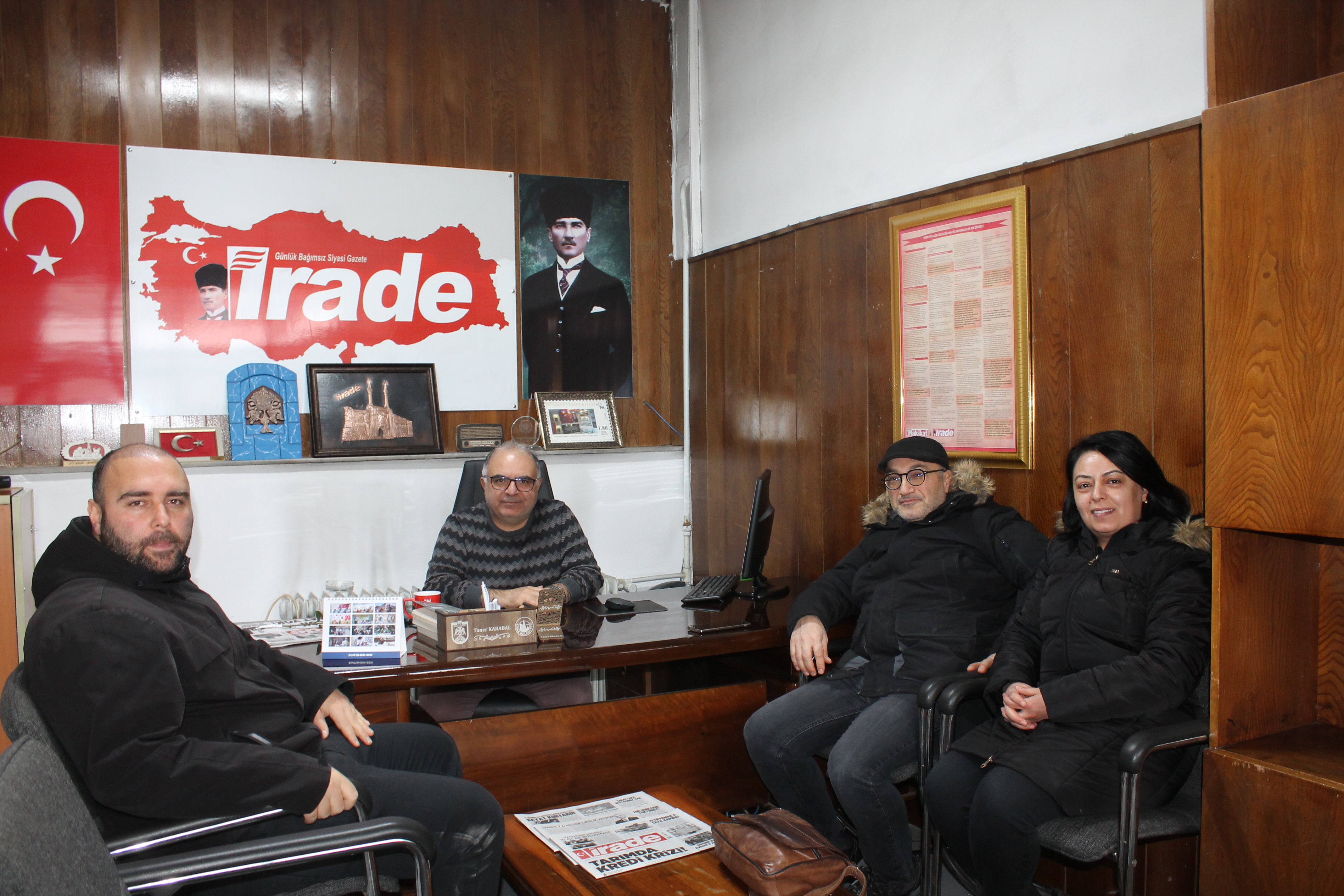 Çevre mühendislerinden  anlamlı ziyaret