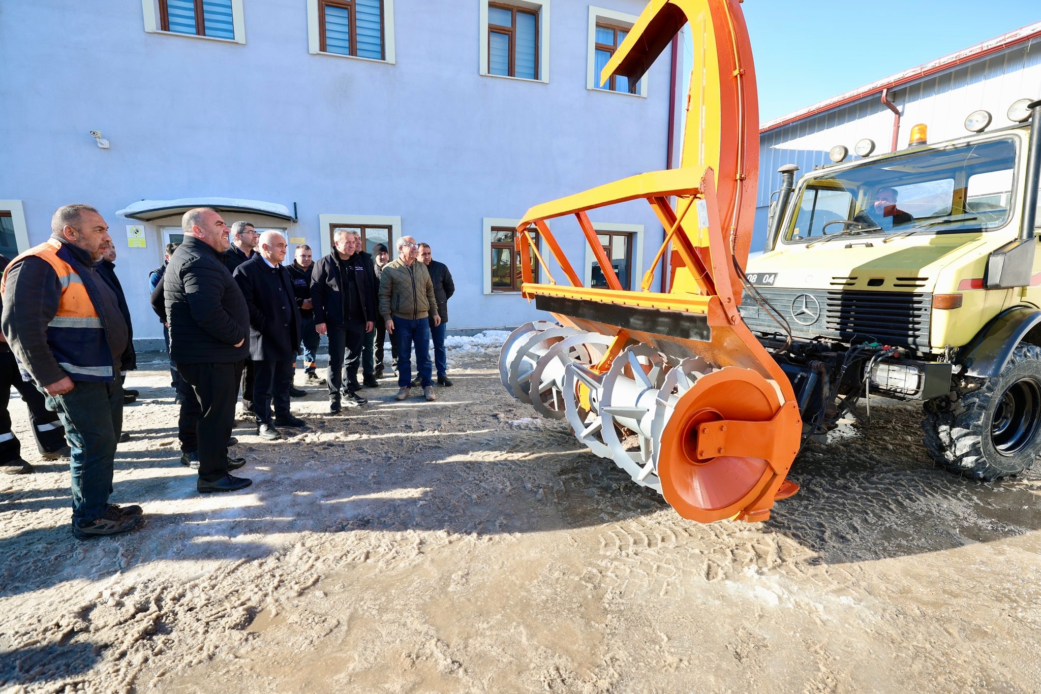 Sivas Belediyesi’nde Makina İkmal buluşması