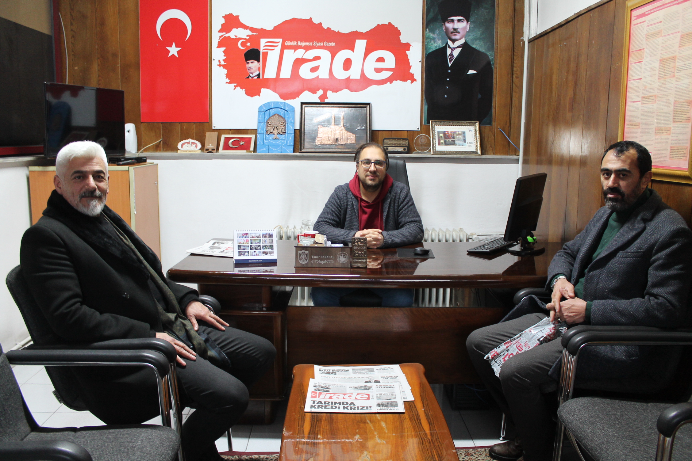 Emlakçılardan anlamlı ziyaret